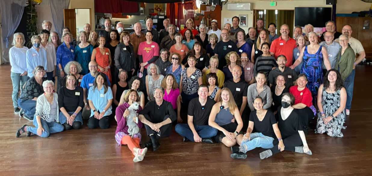 Dancers from the Collaborative Cross-step Waltz Weekend 2024